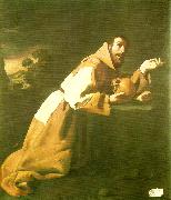 Francisco de Zurbaran, francis kneeling